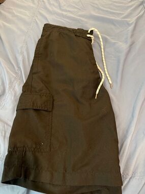 Goodfellow & Co Black Swim Shorts with Light Blue Mesh Lining